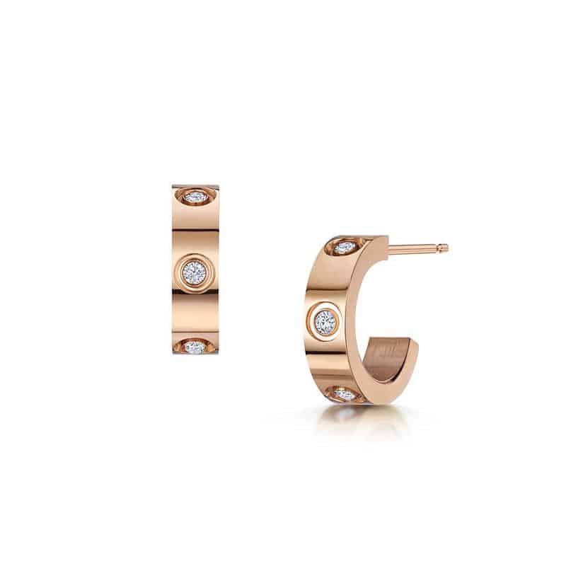 Gifts Online Uk Infinity Co Aimee Rose Gold Earrings Additional Information