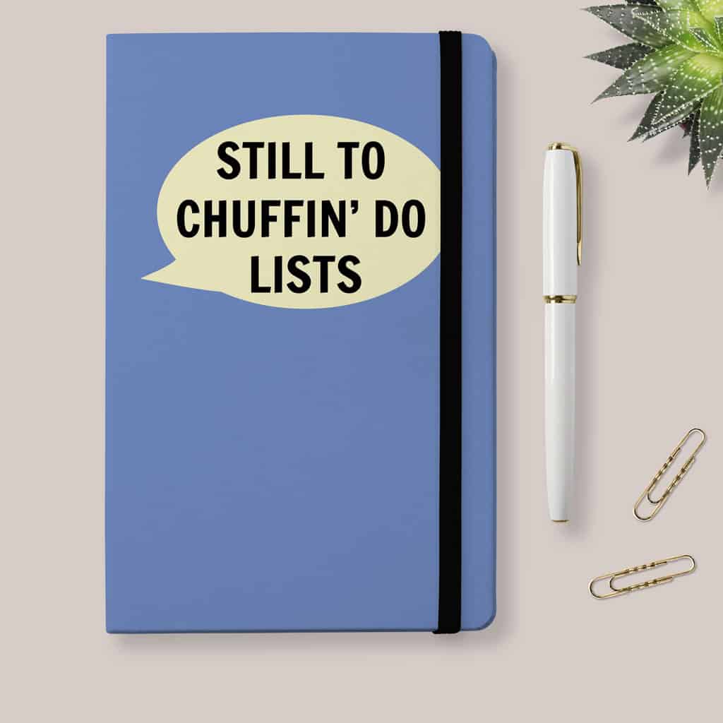 Gifts Online Uk Dialectable A6 Notebook Still Do Chuffin Do List Gifts Online Uk Uk Delivery Yorkshire