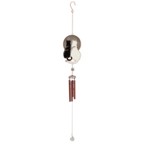 Gazing Cats Wind Chime