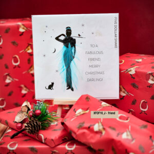 Five Dollar Shake Christmas Card - Fabulous Friend