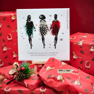 General Five Dollar Shake Christmas Card - She's Bringing Cocktails