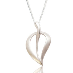 Sterling Silver Tilly Heart  Necklace - Boxed