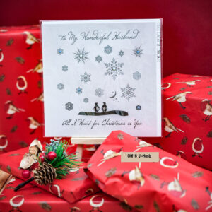 Five Dollar Shake Christmas Card - Husband All I want for Christmas is You