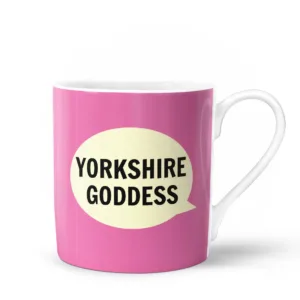 Dialectable Yorkshire Goddess Bone China Mug