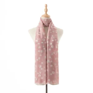 Accessories by Park Lane Lightweight Marshmallow Pink Scarf