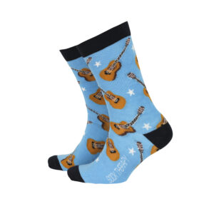 Men's Bamboo Socks  - Acoustic Guitar