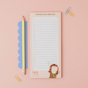 Rosie made a thing Listy Jot Pad - Love a Good List